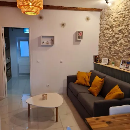 Sete, T2 Cosy Et Atypique, Jardin Chateau D'eau, Centre شقة *
